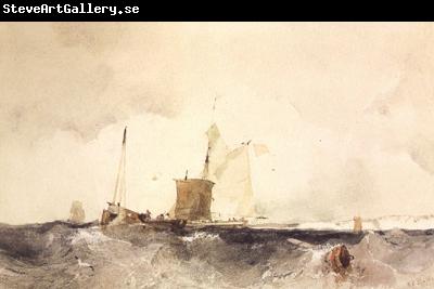 Richard Parkes Bonington At the English Coast (mk22)